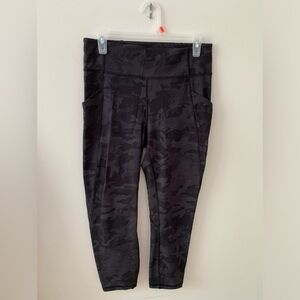 Lululemon black camo leggings